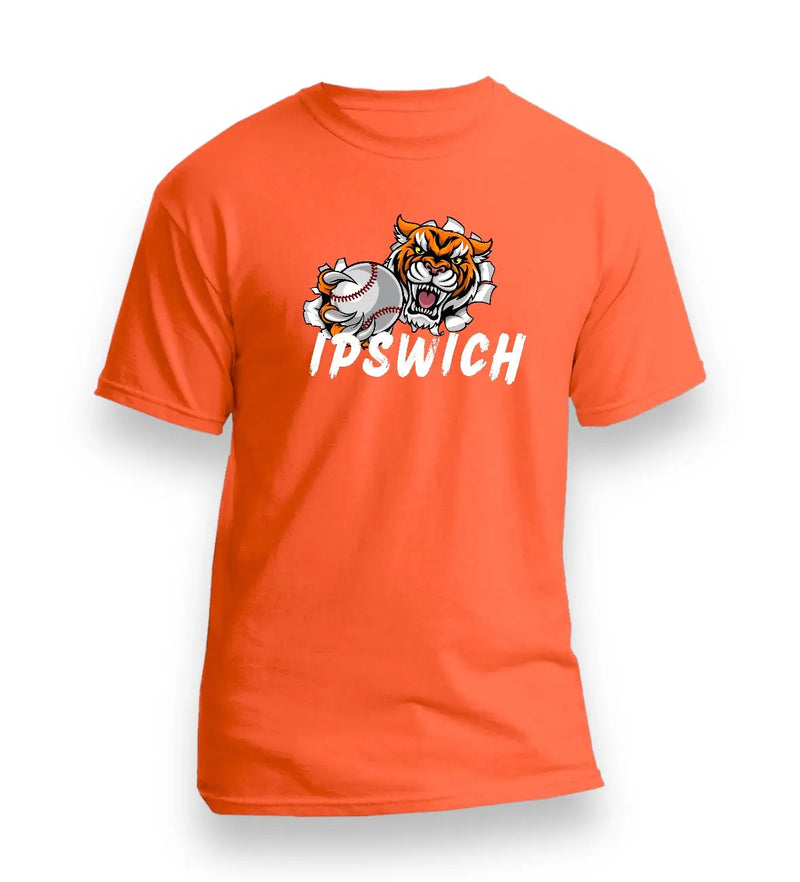 Ipswich Tiger Baseball T-shirts (Adults) Makuwa Swim Wear