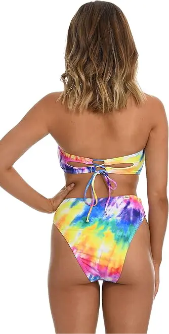 Hobie Women’s Bandeau Bra Bikini Swimsuit Top Hobie