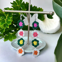 Amani’s Collection Purpurea Crochet Earrings Makuwa Swim Wear