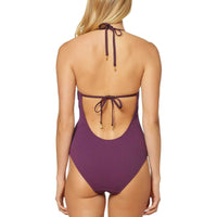 Jessica Simpson Under The Sea Scalloped Edge Swimsuit Navy Blue Large Jessica Simpson