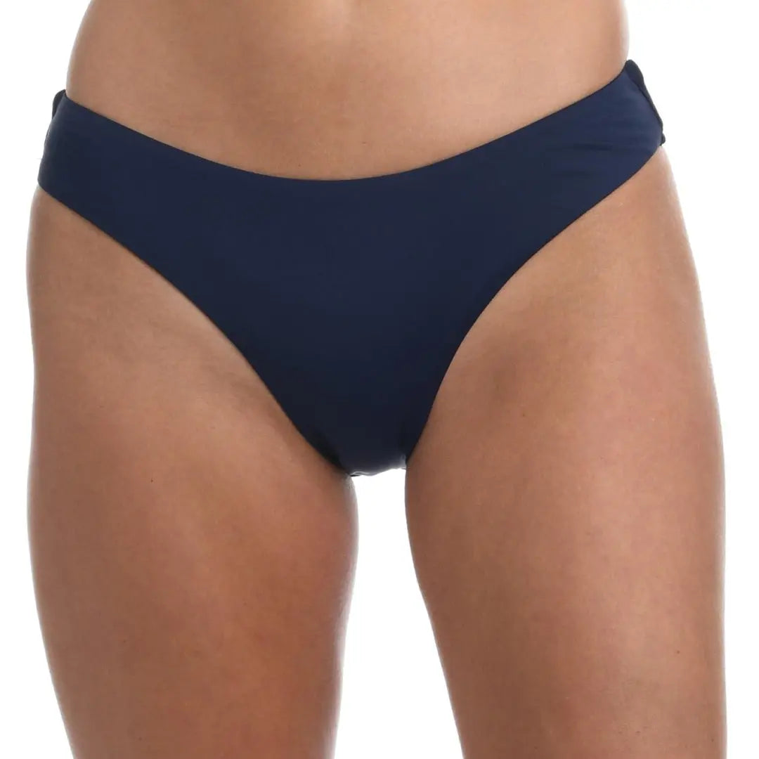 La Blanca Women Standard Island Goddess Scoop Front Ruched Back Swimsuit Bottom La Blanca