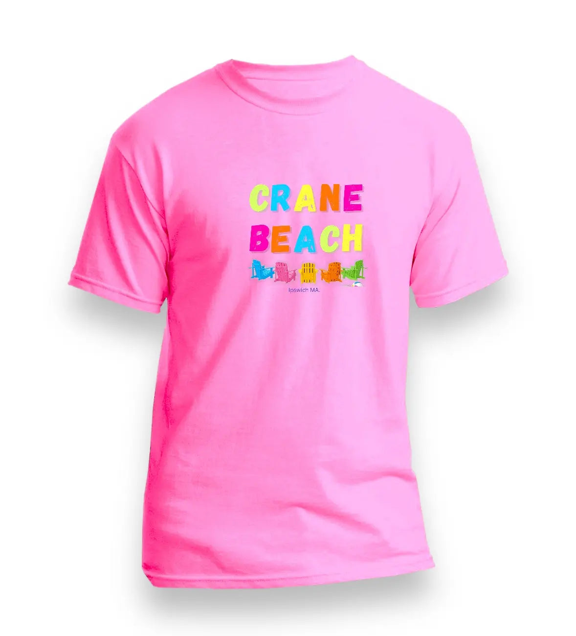 Neon Crane Beach Chairs T-shirts Makuwa Swim Wear