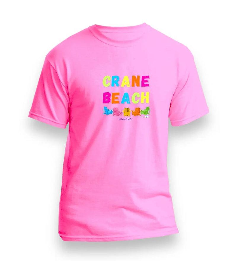 Neon Crane Beach Chairs T-shirts Makuwa Swim Wear