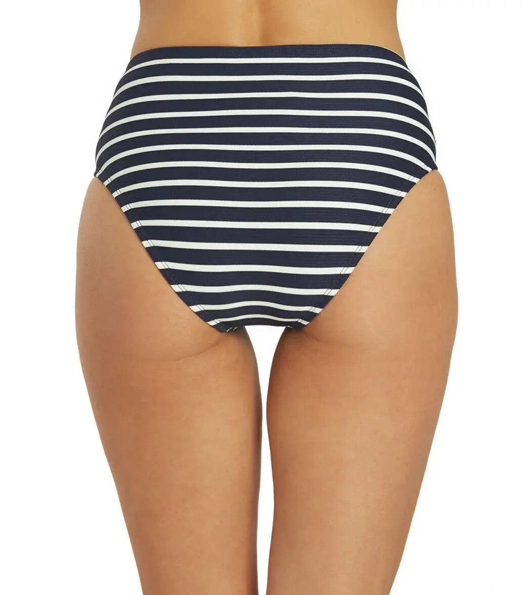 La Blanca Capri Belted High Waist Bikini Bottoms La Blanca