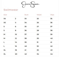 Jessica Simpson One-Piece Scalloped V-Neck Swimsuit