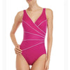 Miraclesuit Women’s Horizon One Piece Swimsuit (Punchy Purple) Miraclesuit