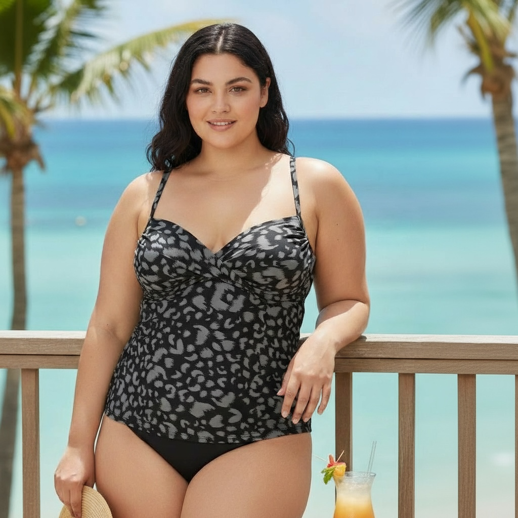 Sunsets Crossroads Tankini (D-DD Cups)