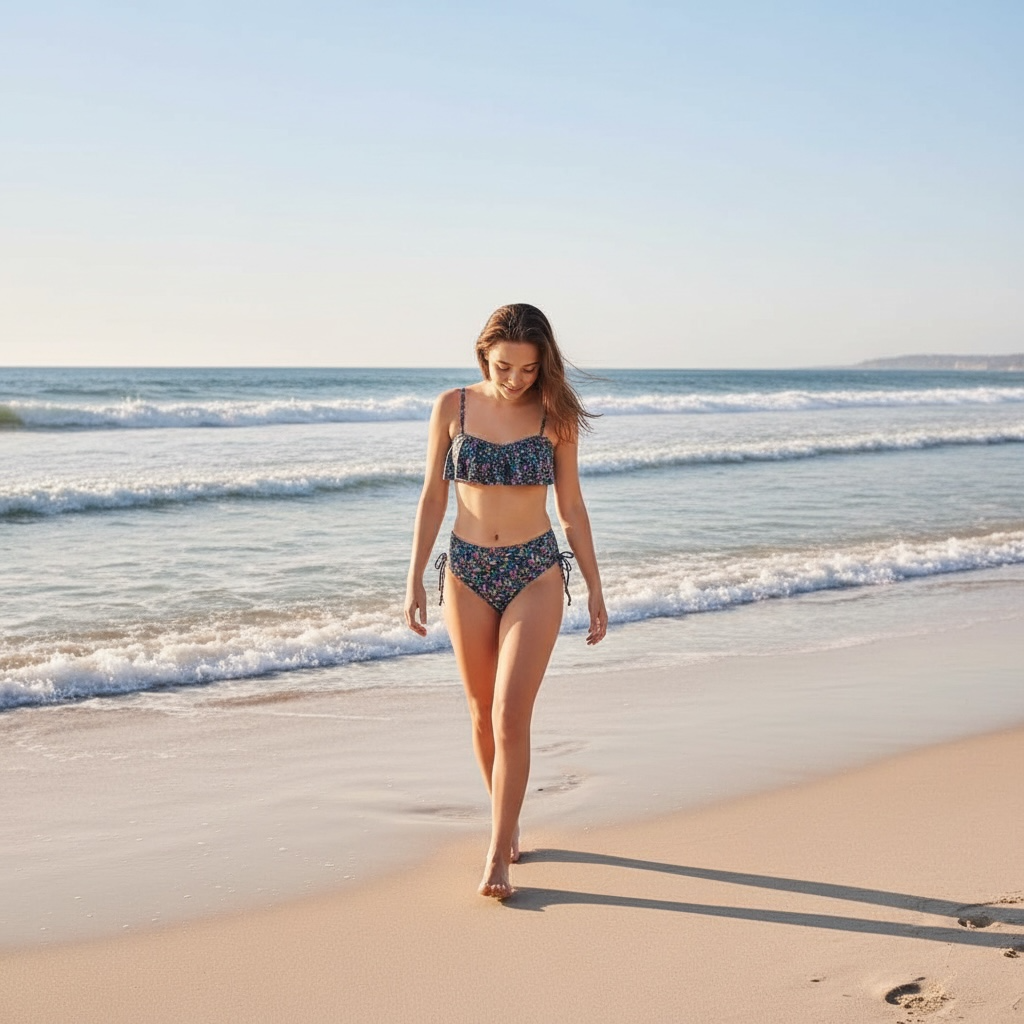 kids' In the Meadow Lanai Bikini Set (For Big Girls)