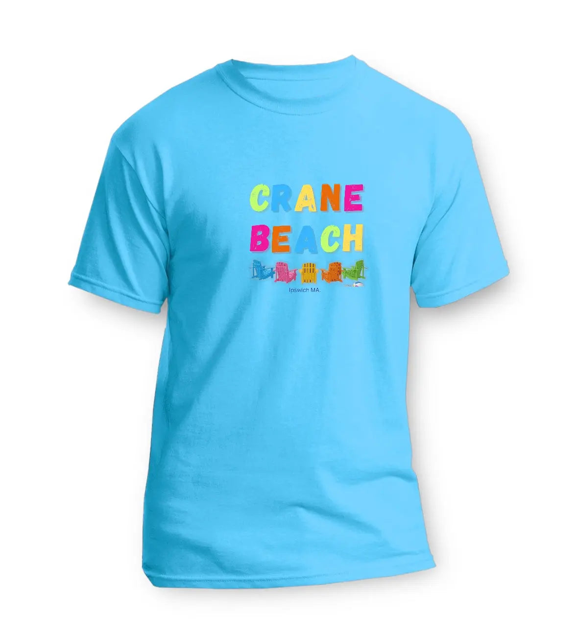 Neon Crane Beach Chairs T-shirts Makuwa Swim Wear