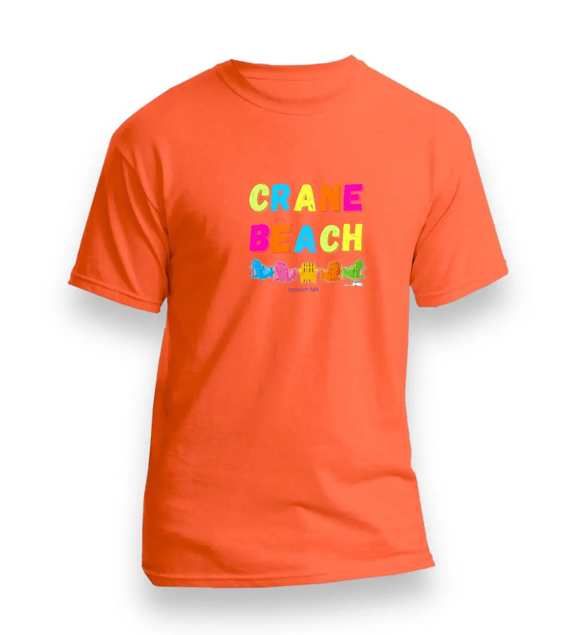 Neon Crane Beach Chairs T-shirts Makuwa Swim Wear
