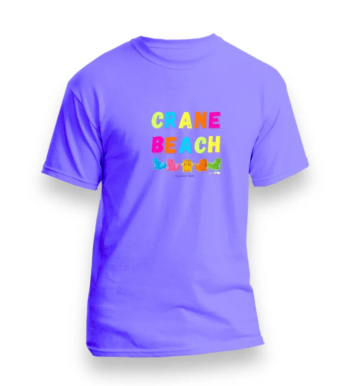 Neon Crane Beach Chairs T-shirts Makuwa Swim Wear