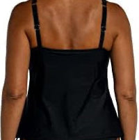 Maxine of Hollywood Women’s Ombre Animal High Neck Underwire Tankini Top