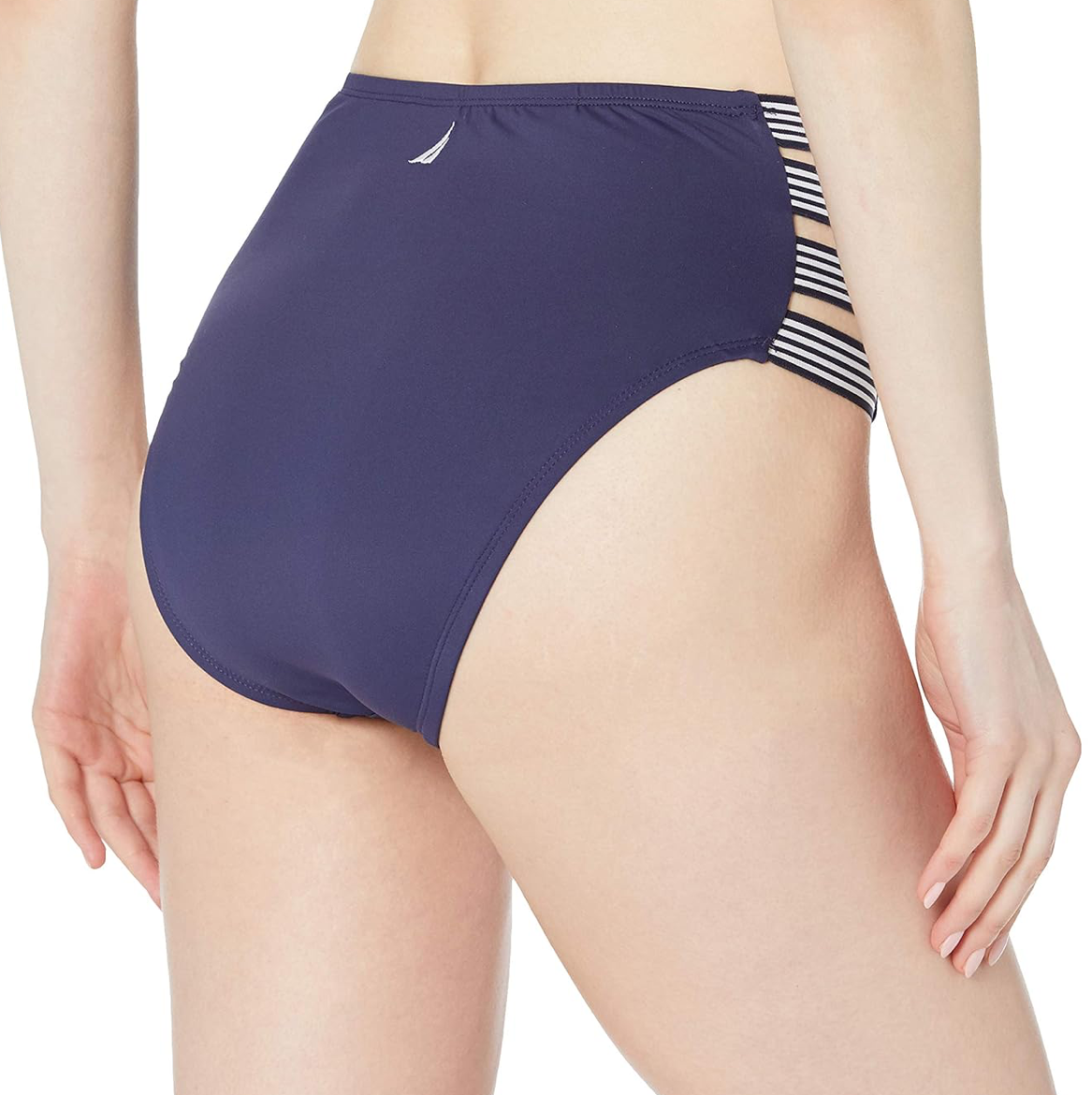 Nautica Women's Standard High Waist Elastic Side Bottom