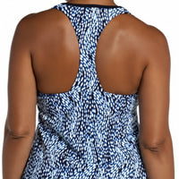 Maxine of Hollywood Women S Standard V-Neck Racer Back Tankini Swimsuit Top