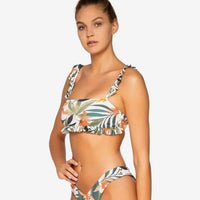 b. Swim Babylon Barbados Bandeau Bikini Top Multi Color B Swim