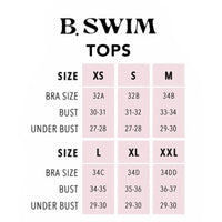 B Swim Women's Malta Calypso Bikini Top