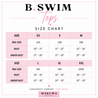 b. Swim Monte Carlo Tulum Tie-Tri Bikini Top