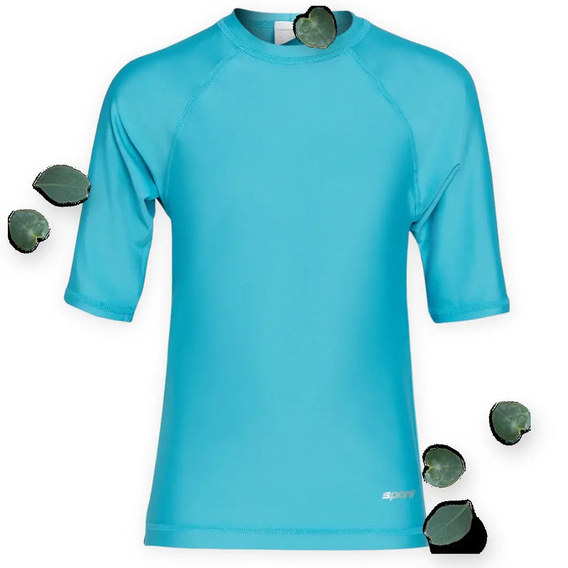 Sporti Youth Unisex Blue Rashguard UPF 50+ Sporti