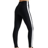EY Black White Color Block Rib Leggings Electric Yoga