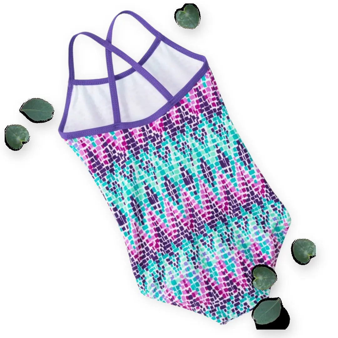 Purple Kanu Surf Girls Candy One Piece Swimsuit - UPF 50+ WearMSW