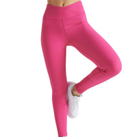 EY Pink Rib Legging Electric Yoga