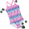 Pink Kanu Surf Girls Candy One Piece Swimsuit - UPF 50+ WearMSW
