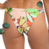 Citrus Women's Tropical Cheeky  Reversible Bikini Citrus