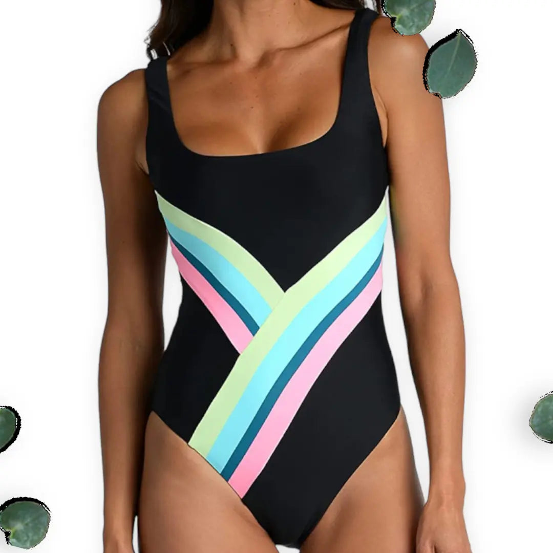 Citrus Women Standard Over The Shoulder One Piece Swimsuit Citrus