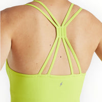EY Lime Rib Cami Top Electric Yoga