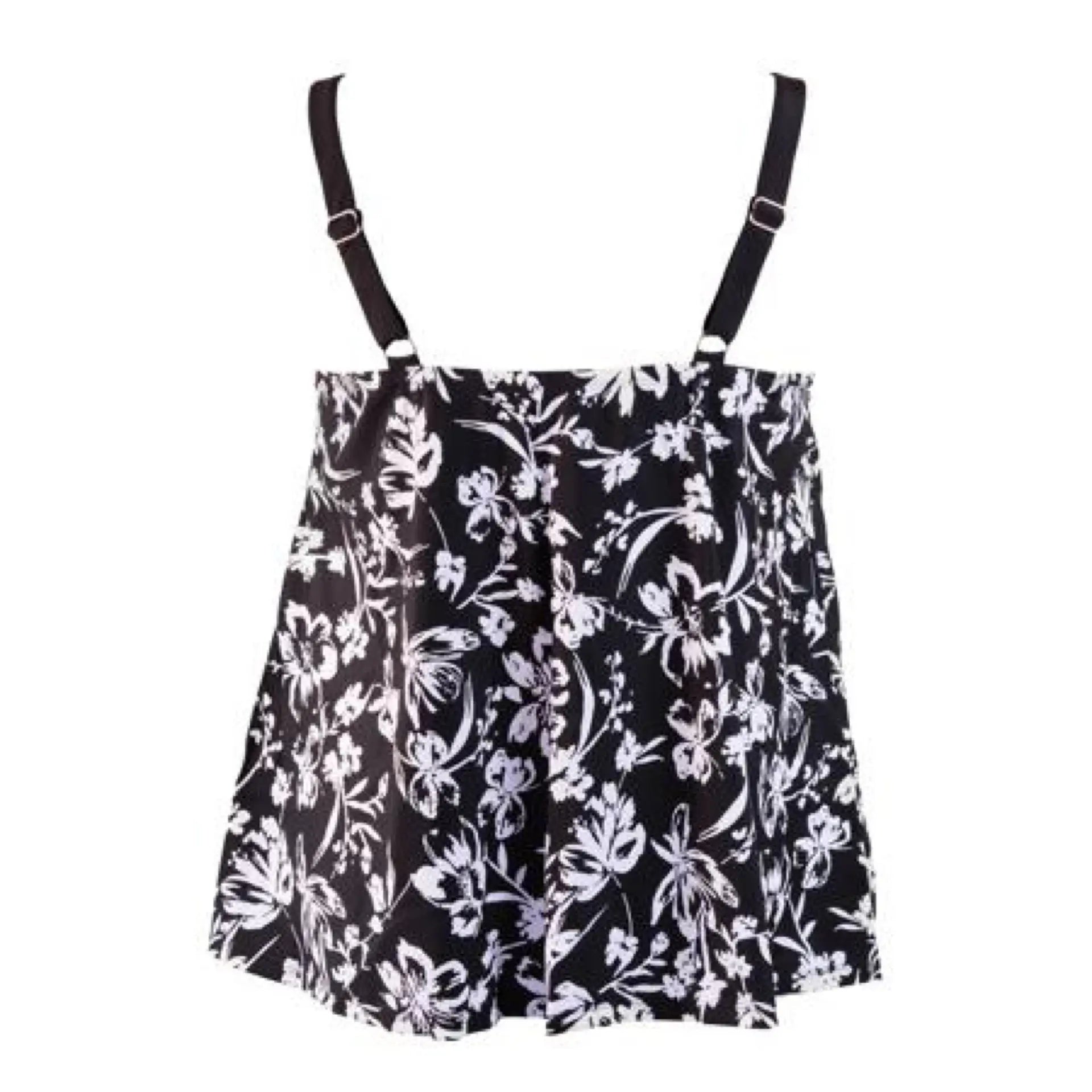 Underwire Plus-Size Swimsuit Tankini Top Heat Swimwear