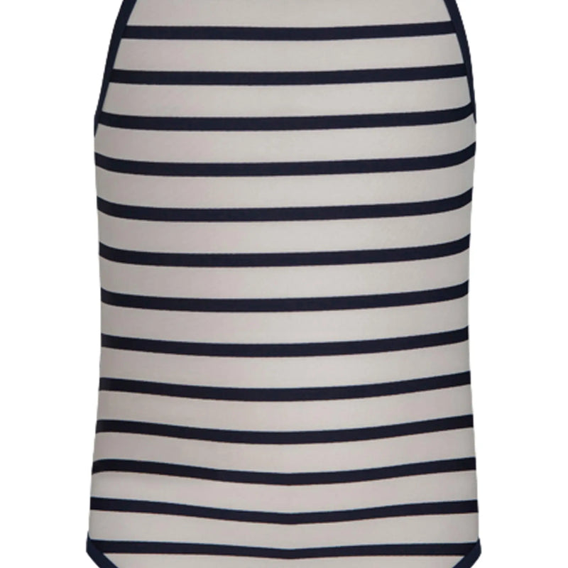 Girl's Snapper Rock Classic Stripe One-Piece Swimsuit, Size 4 Snapper Rock