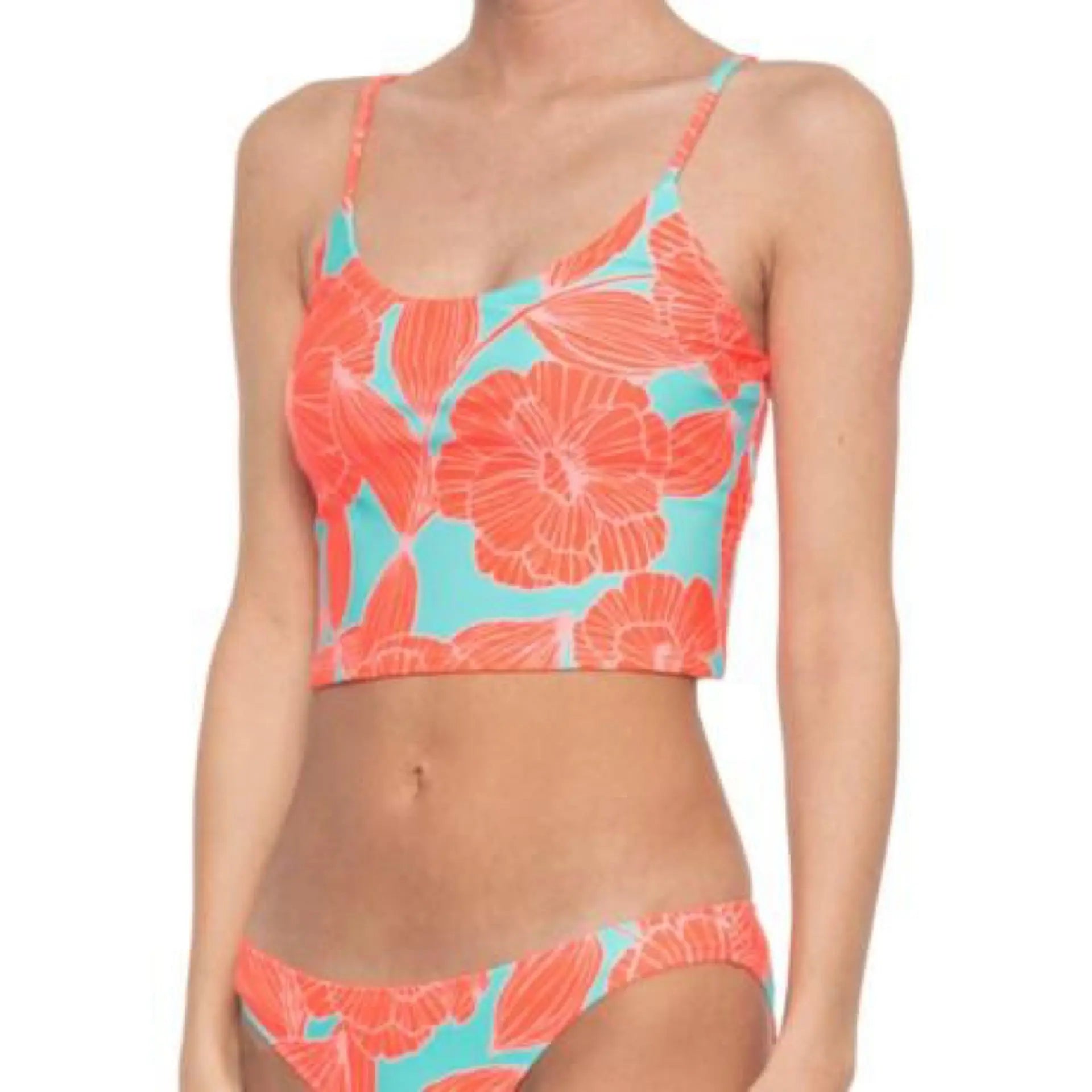 Tikahau Nora Crop Tankini Top (For Women) Body Glove