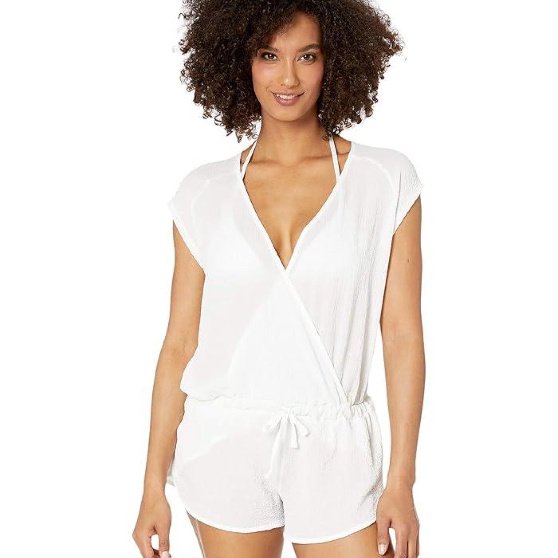 Romper Cover-Up - Short Sleeve (For Women)