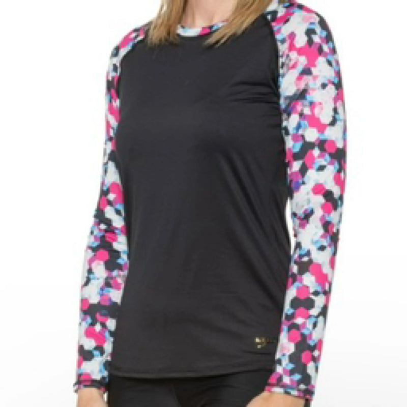 Speedo Printed Rashguard Women S Color: Peacoat M Speedo