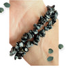 Snowflake Obsidian Chip Bracelet Makuwa Swim Wear