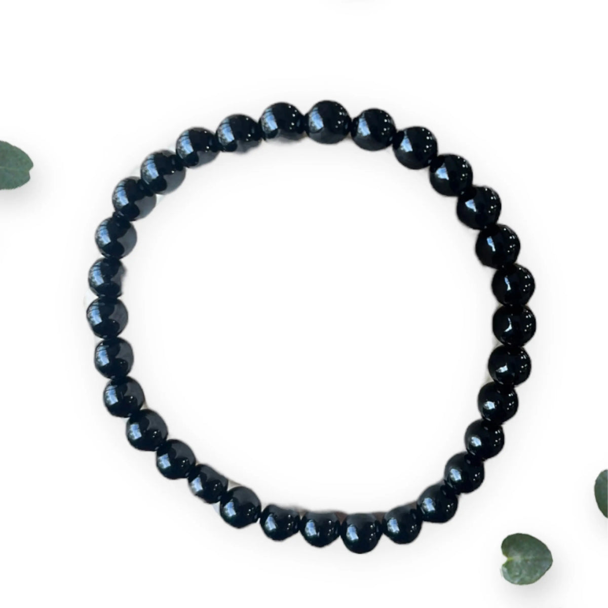 Black Tourmaline Stone Bracelet Makuwa Swim Wear