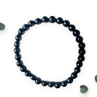 Black Tourmaline Stone Bracelet Makuwa Swim Wear