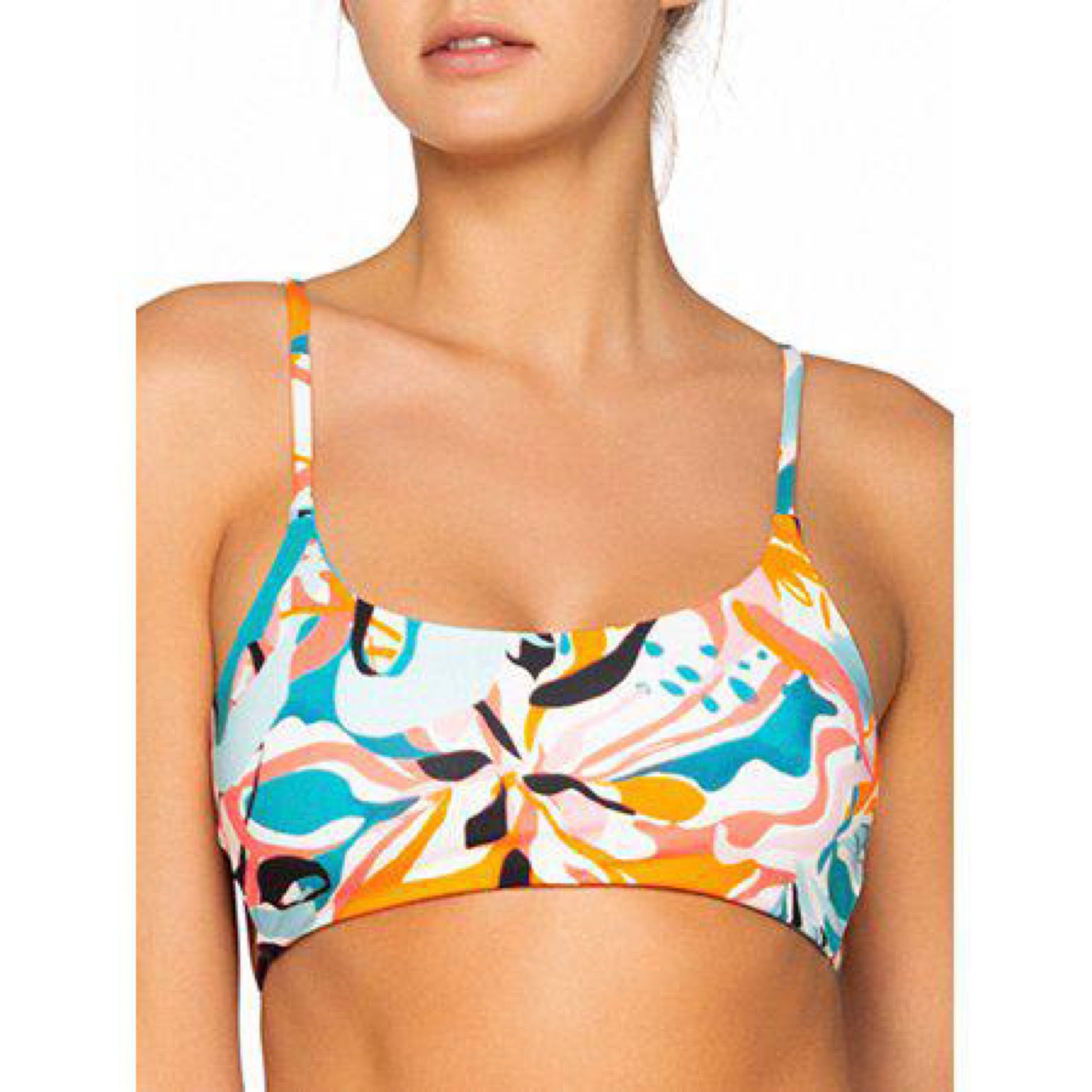 B Swim Womens Moderna Belize Bralette Bikini Top Swimsuit