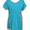 Hobie Kids' Smocked Caftan W/Ta Hobie Girls