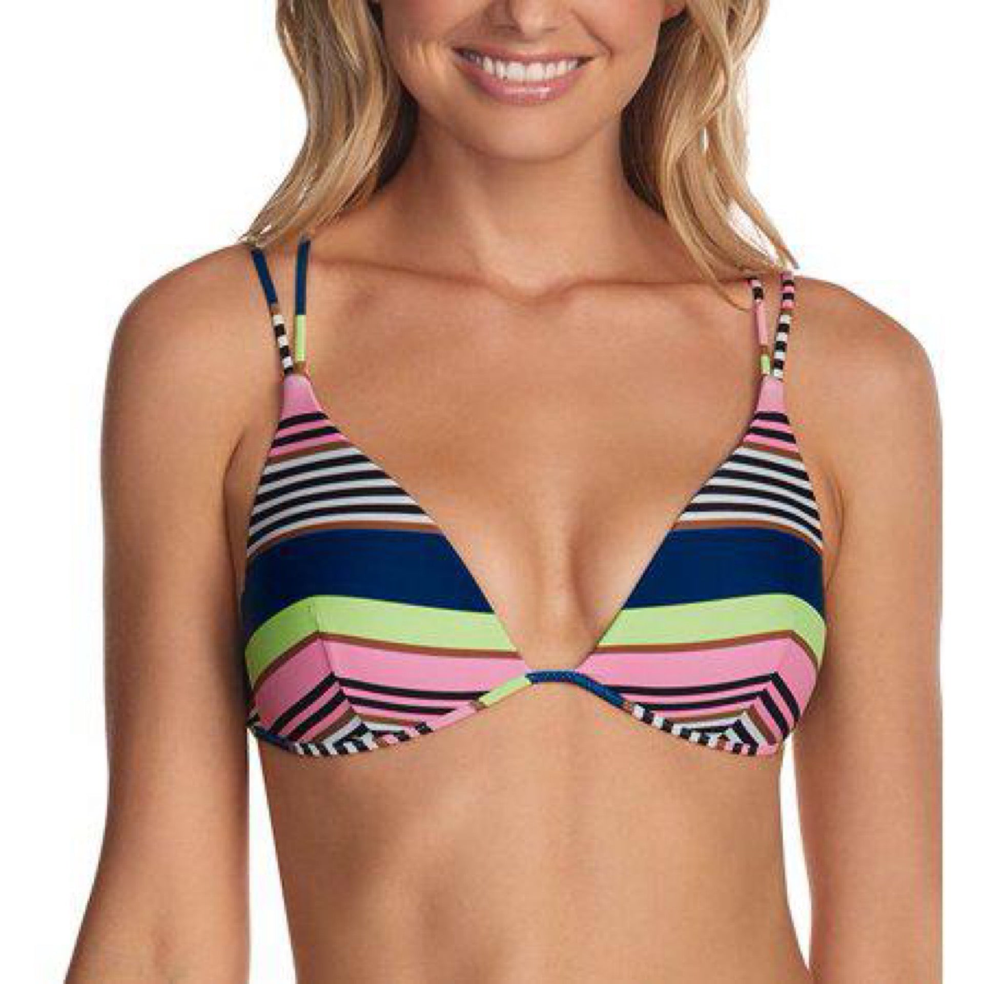 Raisins Women's Calafia Agua Push-Up Bikini Swim Top