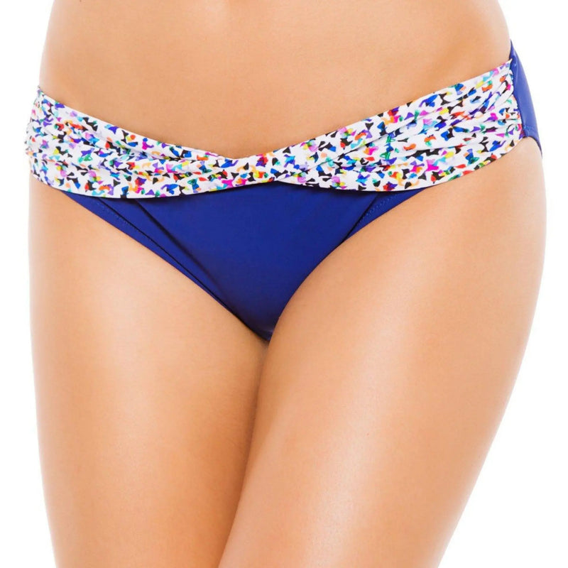Profile by Gottex Women S Beach Glass Banded Hipster Bikini Bottom Multi 12 Gottex