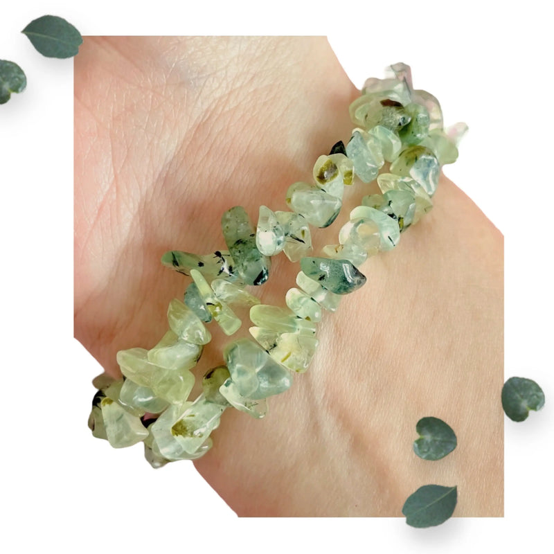 Prehnite Chip Bracelet Makuwa Swim Wear