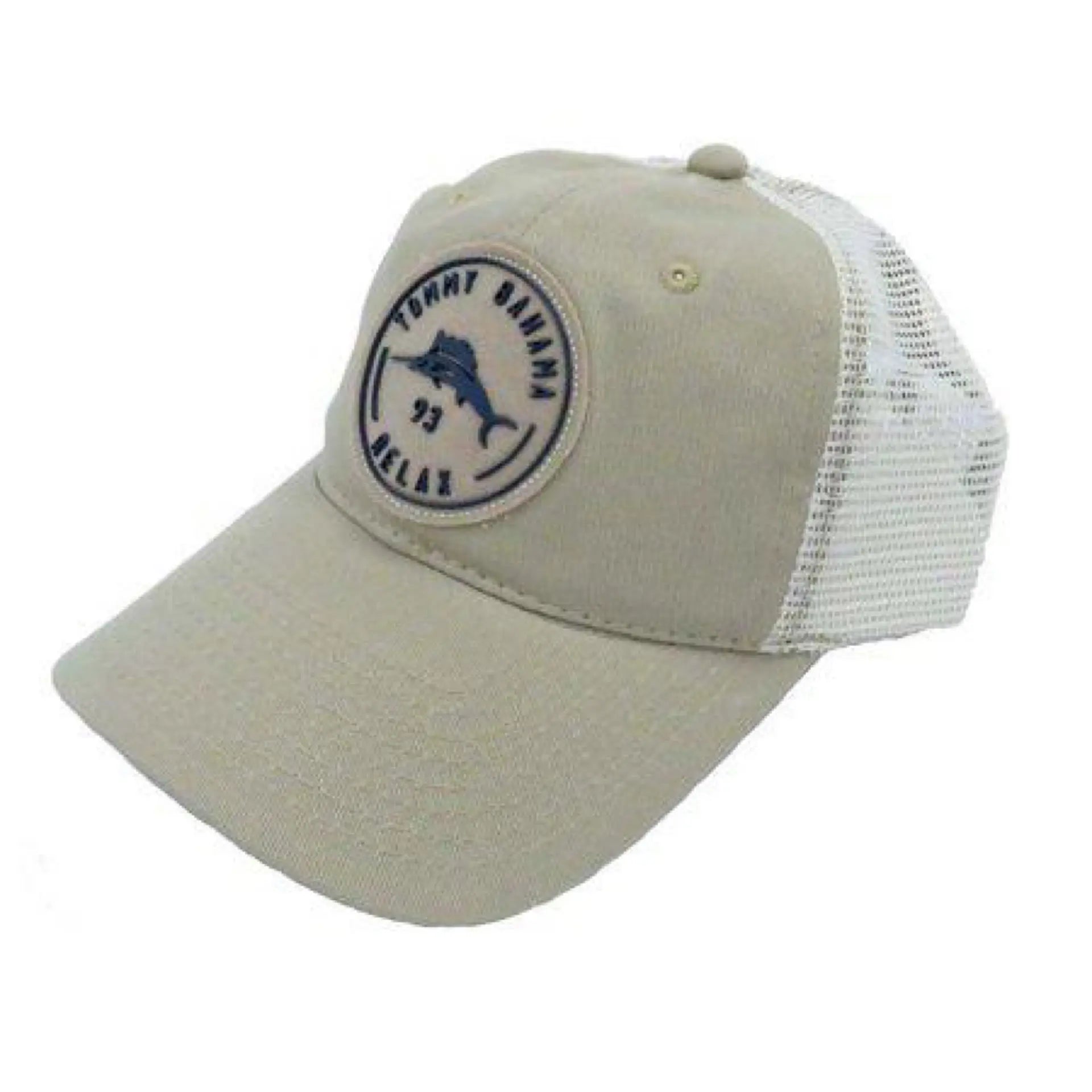 Tommy Bahama Men's Mesh Back Khaki Patch Ball Cap Tommy Bahama