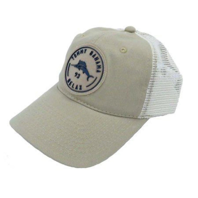Tommy Bahama Men's Mesh Back Khaki Patch Ball Cap Tommy Bahama