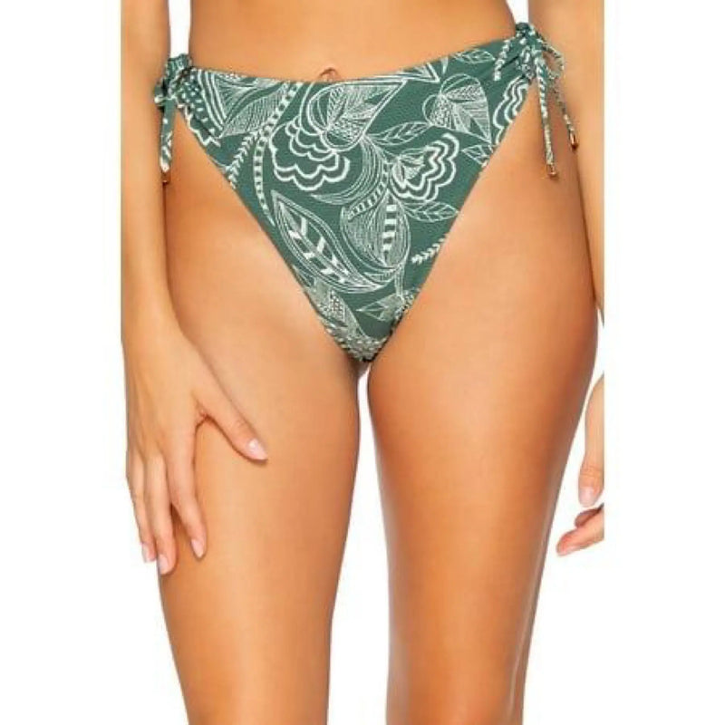 b. Swim Monte Carlo Mykonos Hi-Waist Bikini Bottom / Multi color B Swim