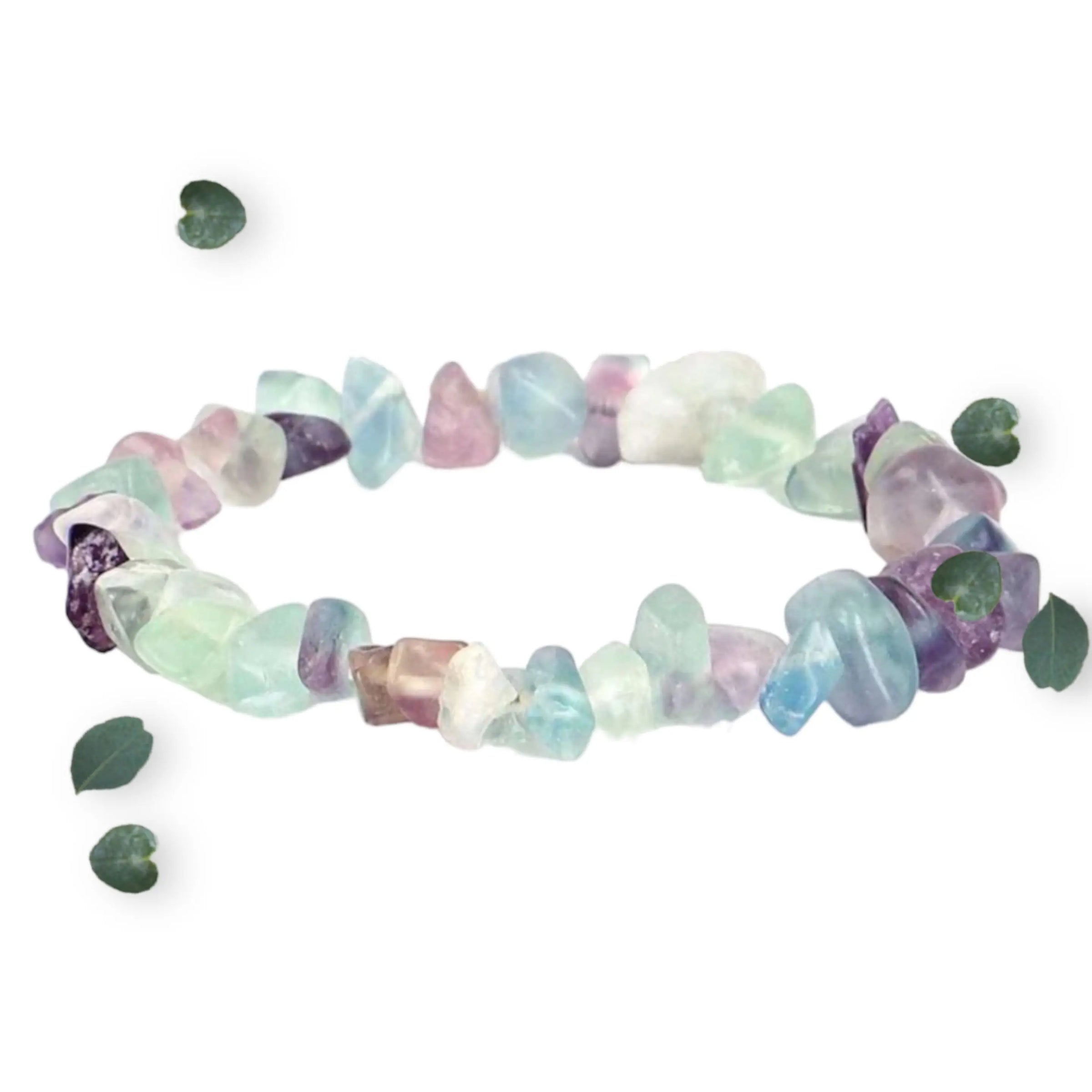 Rainbow Fluorite Chip  Bracelets Makuwa Swim Wear