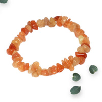 Red Aventurine Chip Bracelet Makuwa Swim Wear