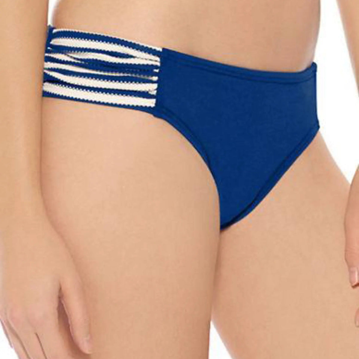 Captiva Aqualina Hipster Swim Bottoms-Navy Captiva