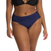 Becca Plus Size Solid Color Code Hipster Bottoms Women's Swimsuit Becca