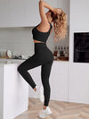 Sport Tank and Leggings Set Trendsi